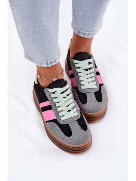 Low Platform Sneakers Black Ovivene
