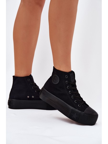 Womens Platform Sneakers Big Star RR274742 Black