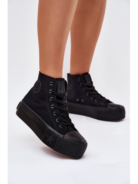 Womens Platform Sneakers Big Star RR274742 Black