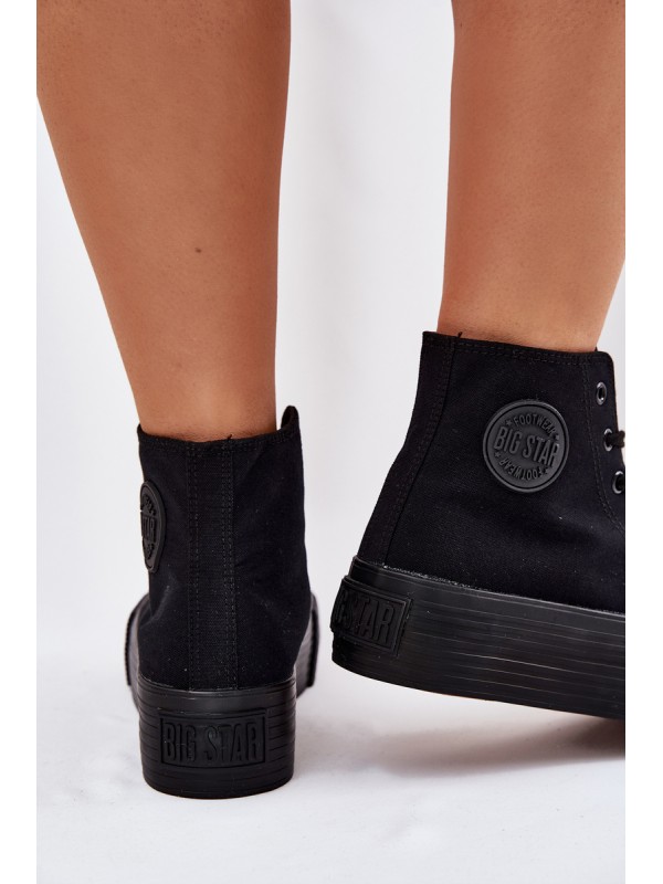 Womens Platform Sneakers Big Star RR274742 Black