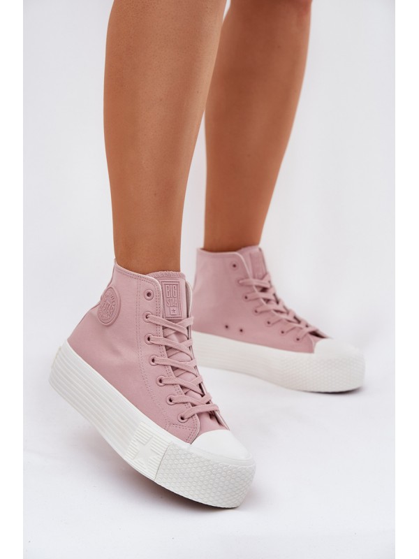 Women's Platform Sneakers Big Star RR274739 Pink