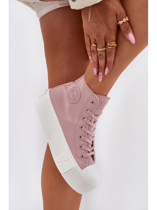 Women's Platform Sneakers Big Star RR274739 Pink 2