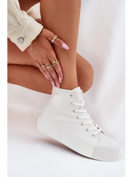 Womens Platform Sneakers Big Star RR274743 White