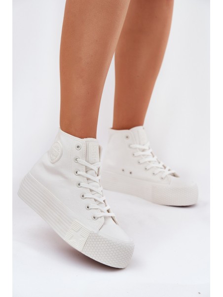 Womens Platform Sneakers Big Star RR274743 White