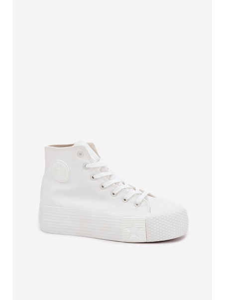 Womens Platform Sneakers Big Star RR274743 White