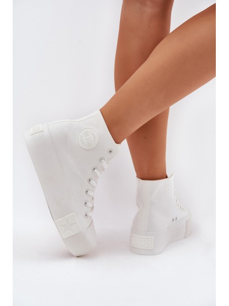 Womens Platform Sneakers Big Star RR274743 White