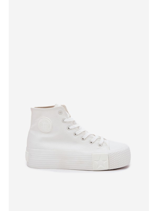 Womens Platform Sneakers Big Star RR274743 White