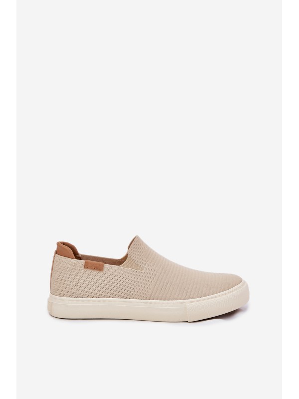 Women's Slip-On Sneakers Big Star RR274721 Beige