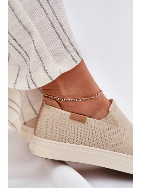 Women's Slip-On Sneakers Big Star RR274721 Beige