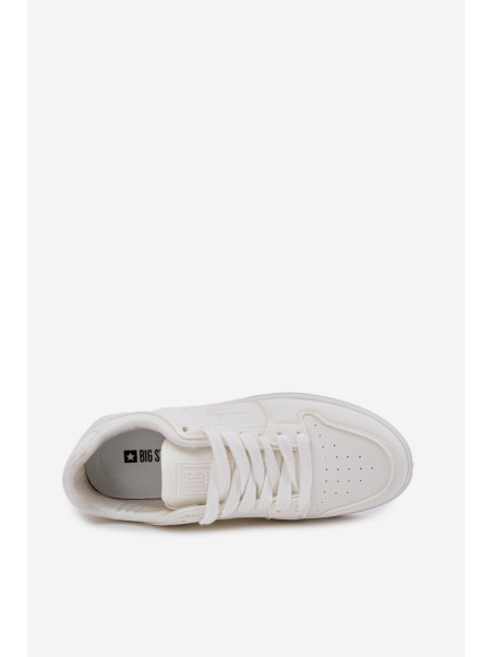 Ladies Sneakers Big Star RR274A241 HI-POLY SYSTEM White