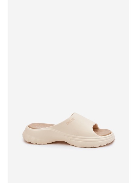 Ladies Foam Sandals Big Star RR274A579 Beige