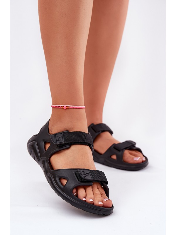 Women's Foam Platform Sandals Big Star RR274A512 Black