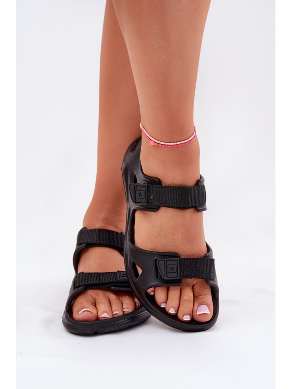 Women's Foam Platform Sandals Big Star RR274A512 Black