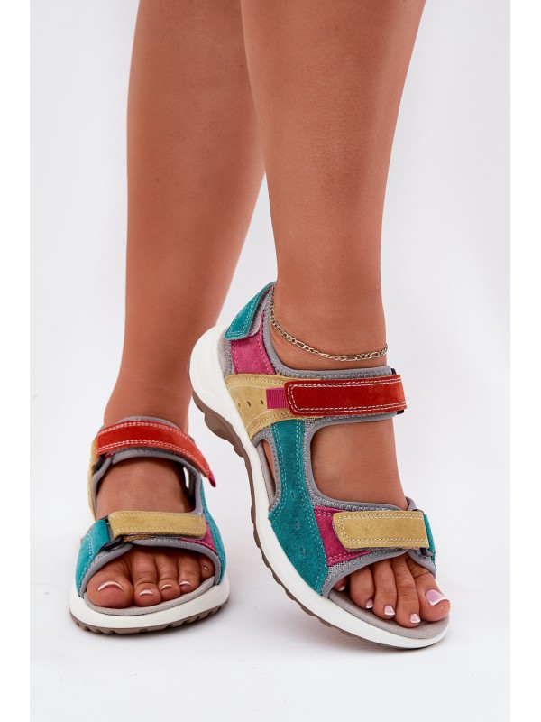 Leather Women's Sport Sandals McKeylor 95347 Multicolor 2