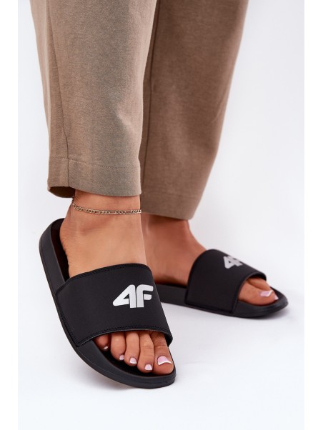 Ladies Slippers 4F Black 4FRMM00FSLIF010-20S