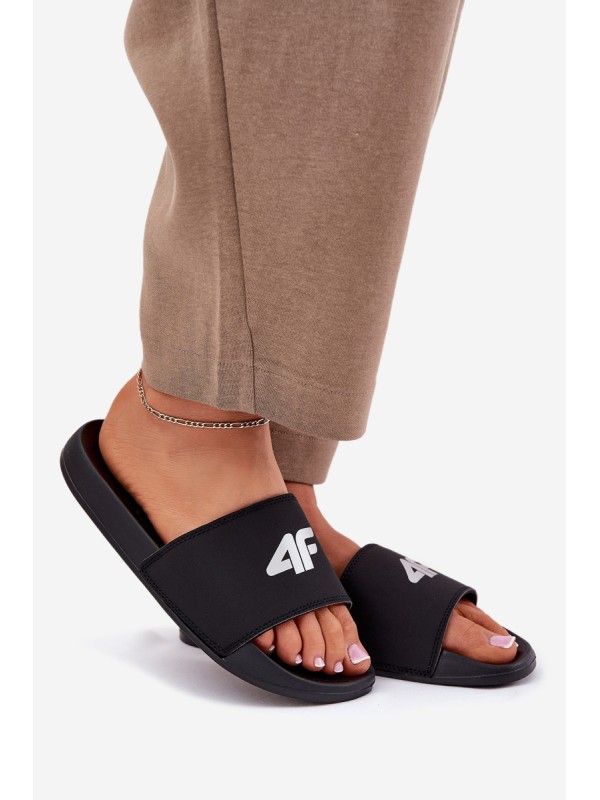 Ladies Slippers 4F Black 4FRMM00FSLIF010-20S