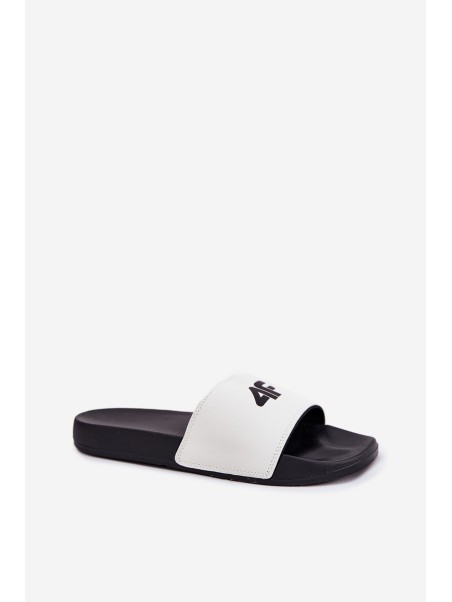 Women's Slippers 4F 4FRMM00FSLIF010-10S White