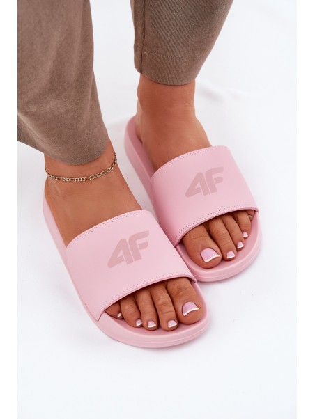 Ladies Slippers 4F 4FRMM00FSLIF010-56S Pink