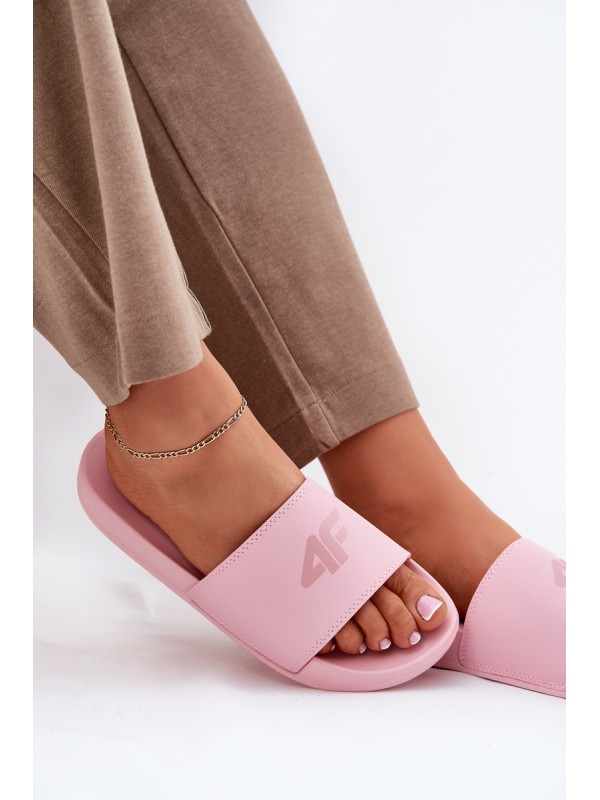 Ladies Slippers 4F 4FRMM00FSLIF010-56S Pink