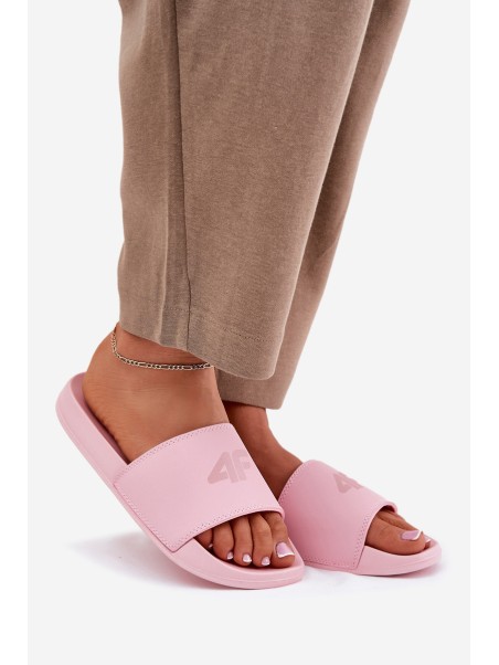 Ladies Slippers 4F 4FRMM00FSLIF010-56S Pink