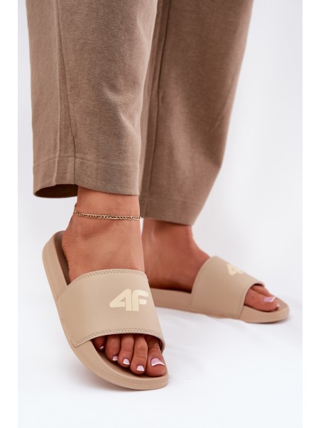 Women's Slippers 4F 4FRMM00FSLIF010-83S Beige
