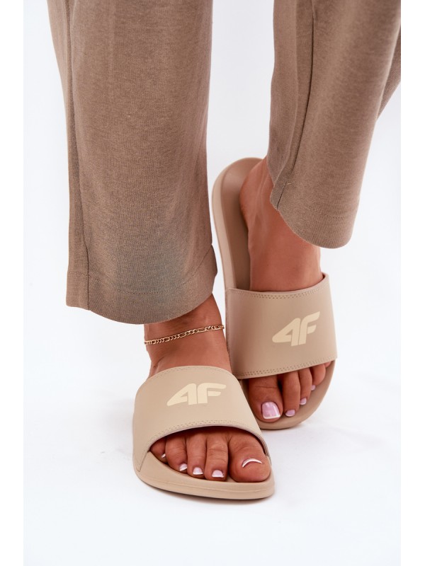 Women's Slippers 4F 4FRMM00FSLIF010-83S Beige