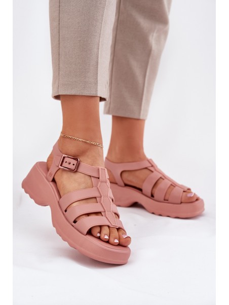 Scented Women's Sandals ZAXY NN285038 Dirty Pink