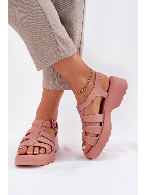 Scented Women's Sandals ZAXY NN285038 Dirty Pink