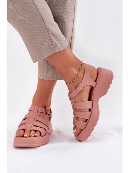 Scented Women's Sandals ZAXY NN285038 Dirty Pink