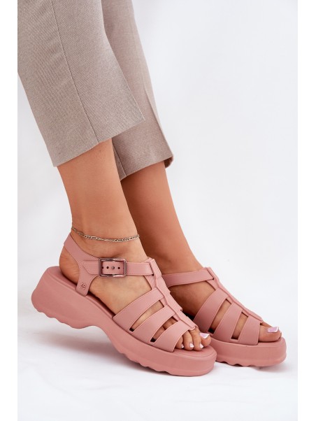 Scented Women's Sandals ZAXY NN285038 Dirty Pink