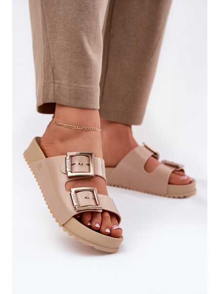 Women's Smooth Scented Slippers ZAXY Beige NN285092