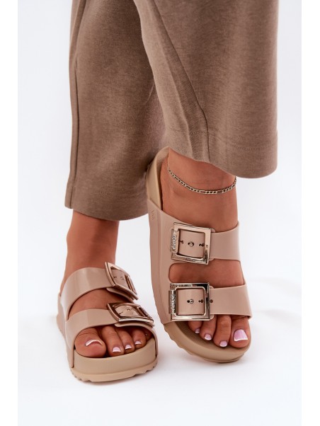 Women's Smooth Scented Slippers ZAXY Beige NN285092