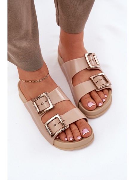 Women's Smooth Scented Slippers ZAXY Beige NN285092