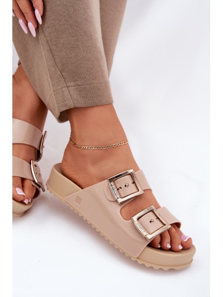 Women's Smooth Scented Slippers ZAXY Beige NN285092