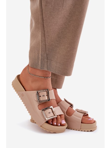 Women's Smooth Scented Slippers ZAXY Beige NN285092