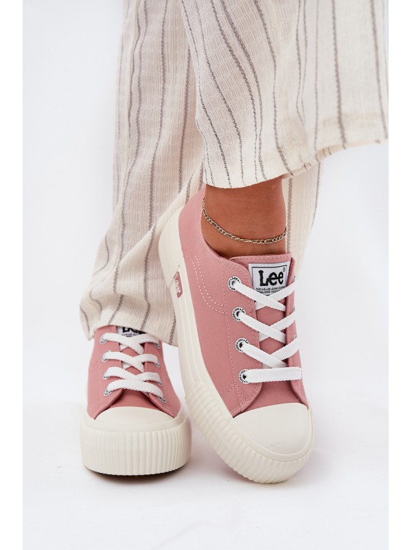 Moteriški rožiniai platforminiai sportbačiai LEE ISLA C WOMEN LOW 50251001