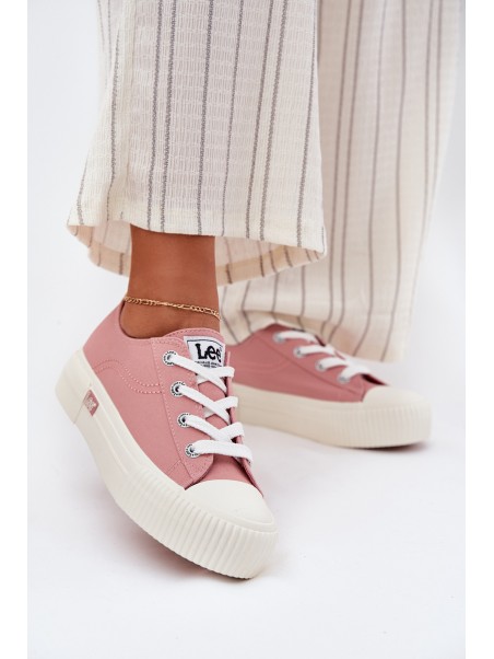 Womens Platform Sneakers Pink LEE ISLA C WOMEN LOW 50251001