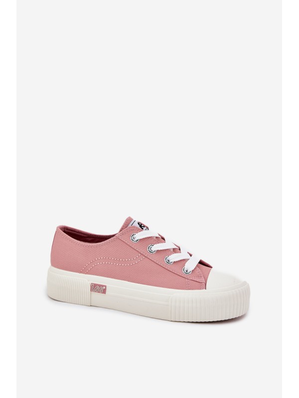 Moteriški rožiniai platforminiai sportbačiai LEE ISLA C WOMEN LOW 50251001
