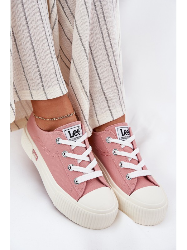 Moteriški rožiniai platforminiai sportbačiai LEE ISLA C WOMEN LOW 50251001
