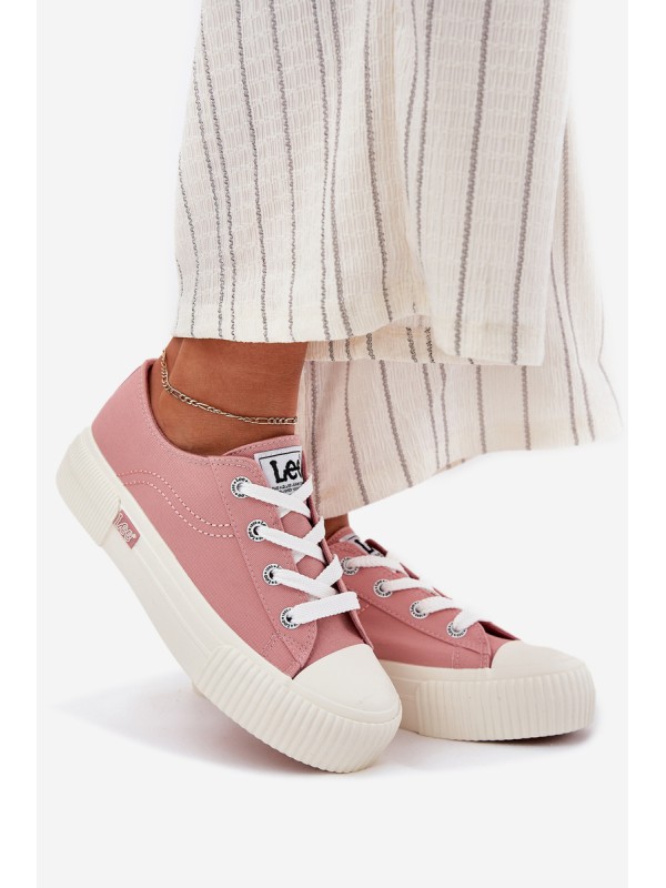 Moteriški rožiniai platforminiai sportbačiai LEE ISLA C WOMEN LOW 50251001