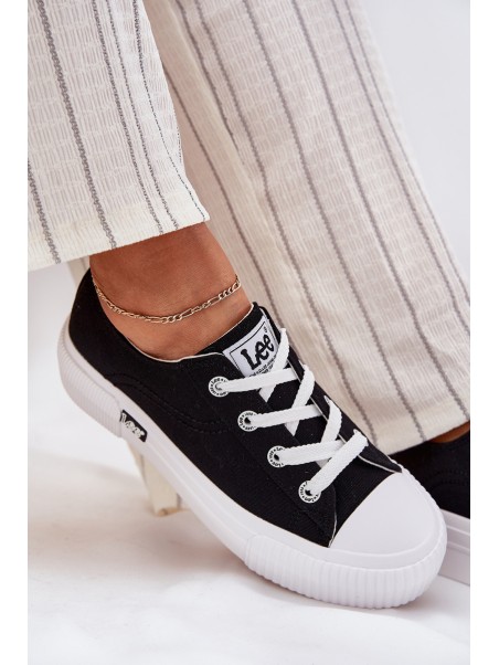 Women's Platform Sneakers Black LEE ISLA C WOMEN LOW 50251001