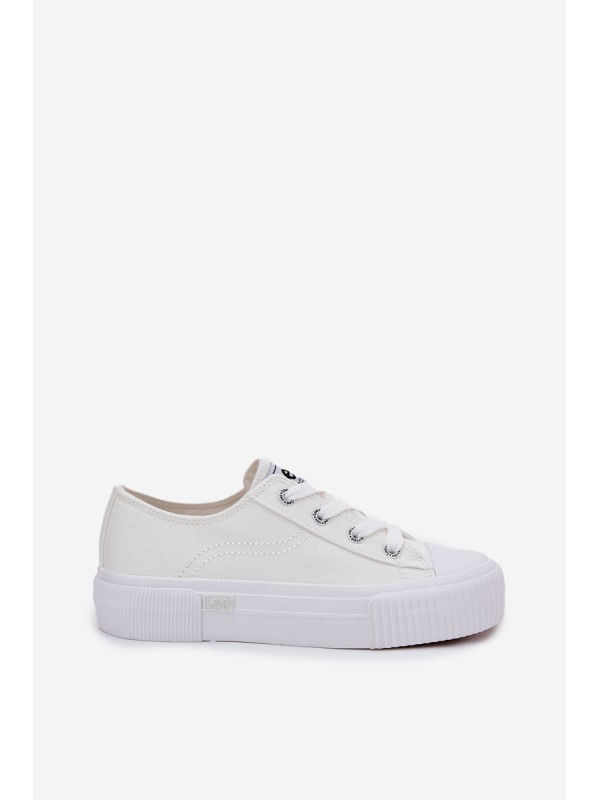 Womens Platform Sneakers White LEE ISLA C WOMEN LOW 50251001