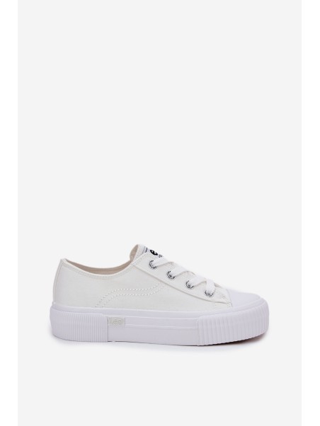 Womens Platform Sneakers White LEE ISLA C WOMEN LOW 50251001