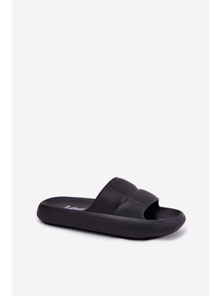 Moteriškos šlepetės su putplasčio padu LEE MAYA SLIDER WOMEN LOW 50251016 Juodos