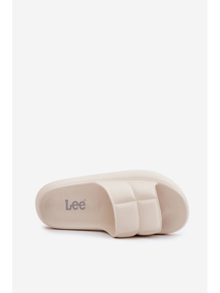 Moteriškos šlepetės su putplasčiu padu LEE MAYA SLIDER WOMEN LOW 50251016 Beige
