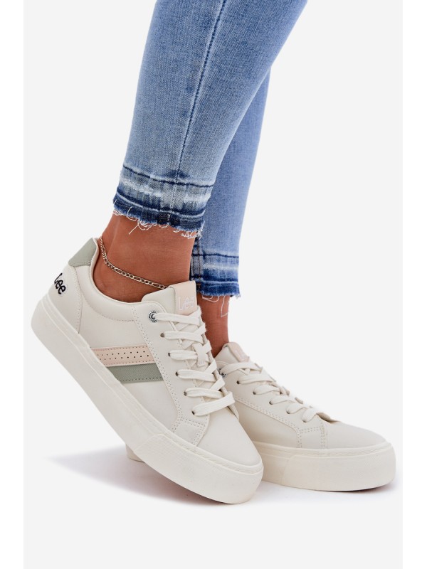 Moteriški sportbačiai LEE LAYLA WOMEN LOW 50251003 Muted White