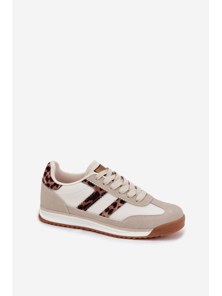 Low Women's Sneakers Leopard Beige Rulaana