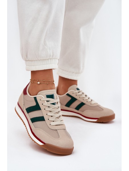 Low Women's Sneakers Dark Beige Rulaana