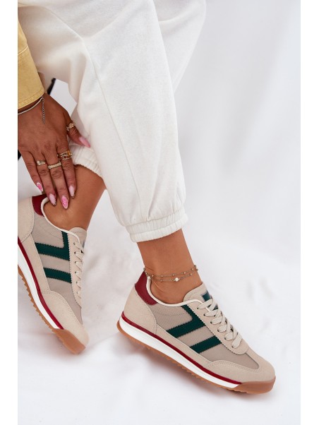 Low Women's Sneakers Dark Beige Rulaana