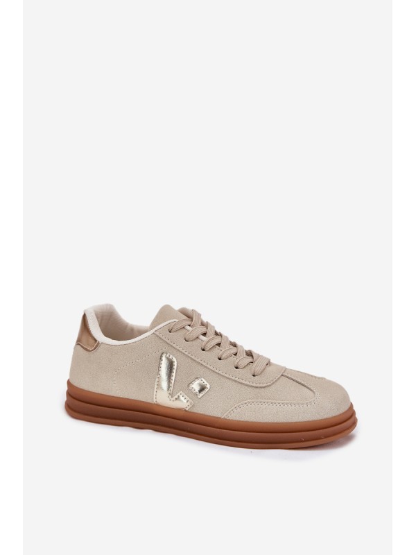Women's Eco Suede Sneakers Beige Micca